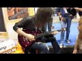 Ron Thal & Guthrie Govan Jamming at the Vigier Booth NAMM 2011