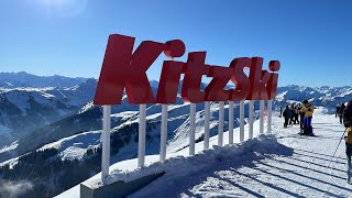 Skifahren in Kitzbühel | Tirol, Österreich