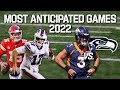 Top Anticipated Games of 2022: Position Matchups, Revenge Games & More!