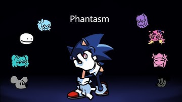Phantasm but Every Turn a Different Character Sings (FNF Phantasm but Everyone Sings It)