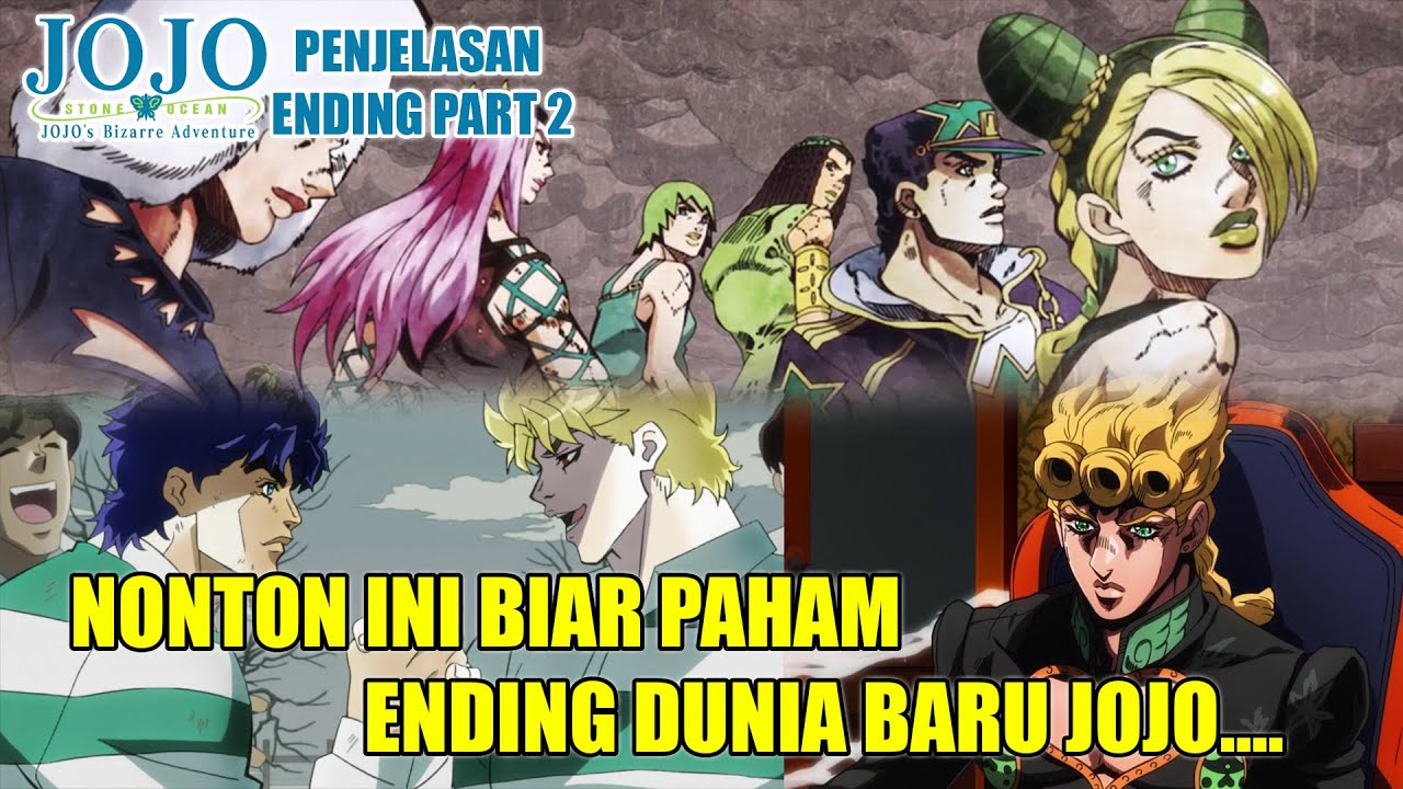 Apakah Kejadian Part 15 Ikut KeRESET..?? Penjelasan Eding Jojo Part 6 Stone Ocean Part 2