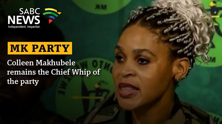 MK Party | Colleen Makhubele remains the Chief Whip of the party: Dr Hlophe