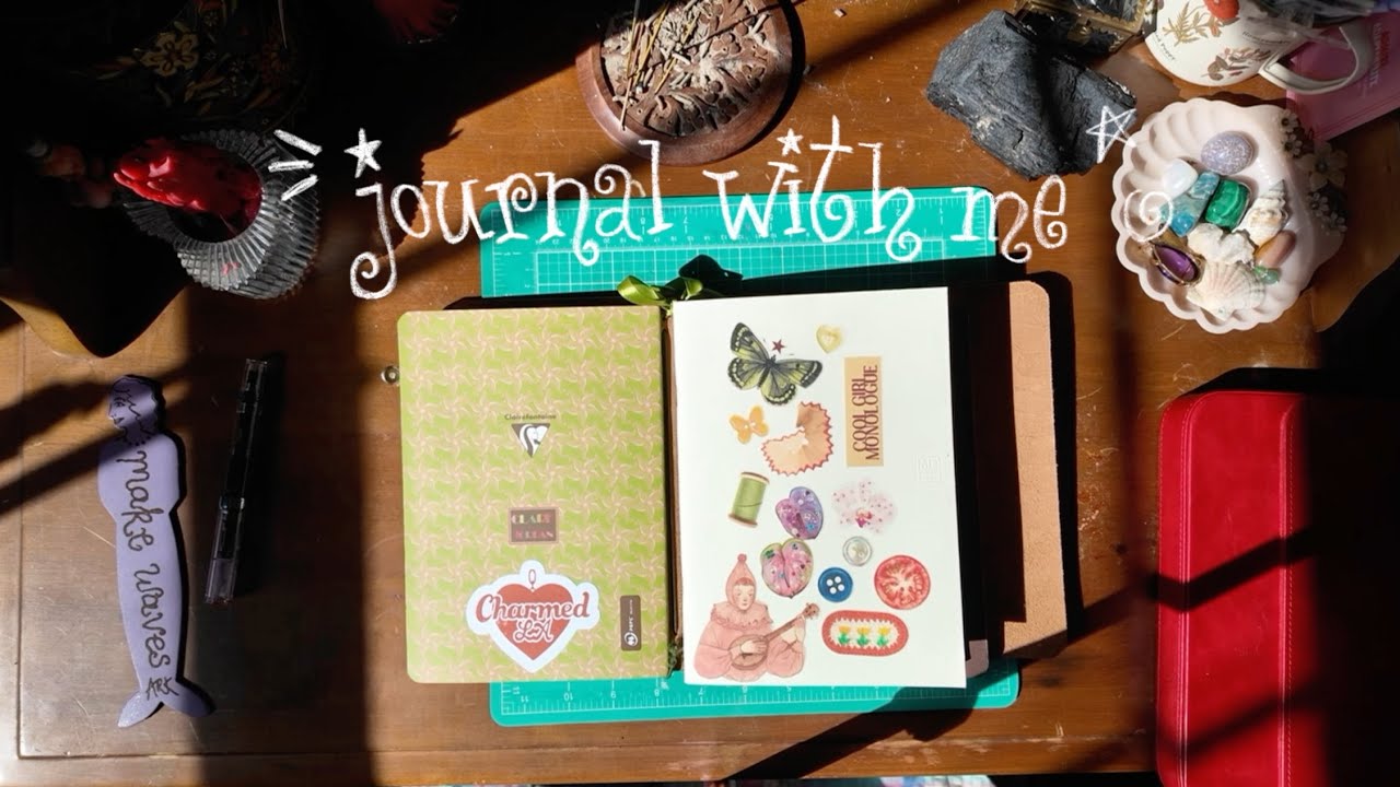 journal with me ✶ a quiet morning (no commentary)