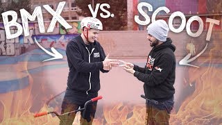BMX vs. SCOOT!