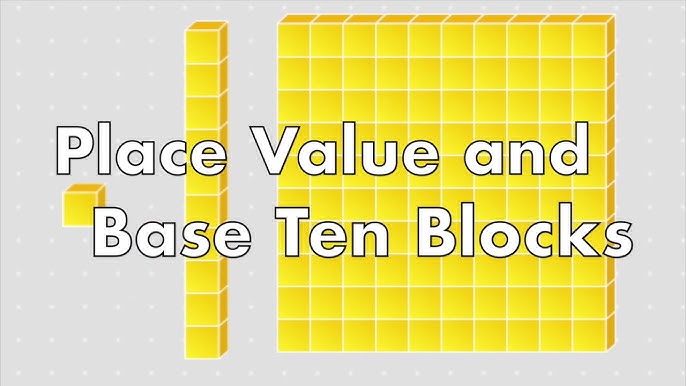 Base Ten Blocks, Definition, Names & Examples - Video & Lesson Transcript