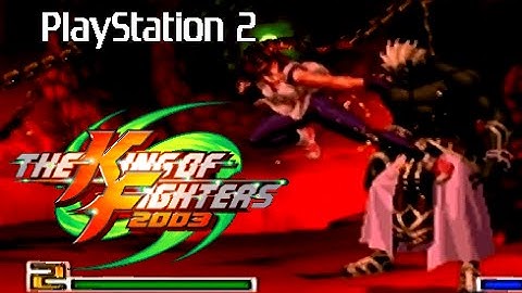 The King of Fighters 2003 playthrough (PS2) (1CC)