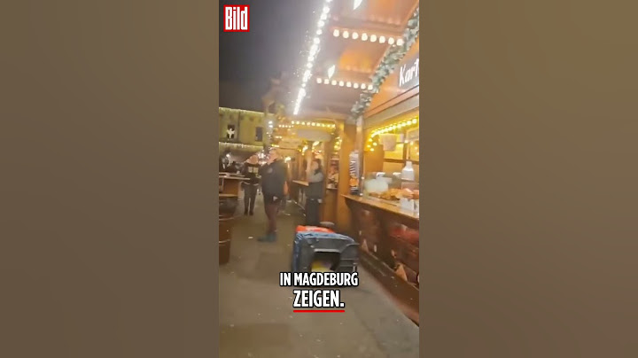 Terror-Anschlag auf Magdeburger Weihnachtsmarkt | #shorts