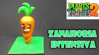 Como Hacer A Zanahoria Intensiva De Plastilina Plantas Vs Zombies 2