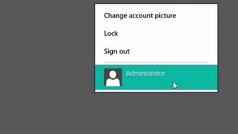 How to enable Administrator account in Windows 8