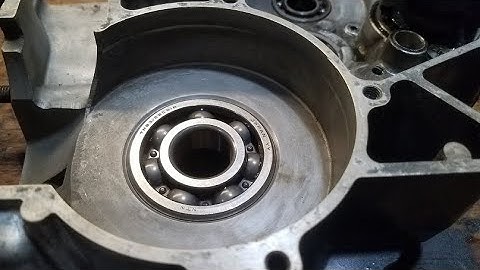 Install Motorcycle Crankshaft Main Bearings the EASY way - NO TOOLS, NO DAMAGE!