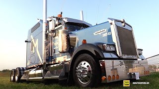 2007 Kenworth W900 Sleeper Truck  Walkaround Exterior Tour