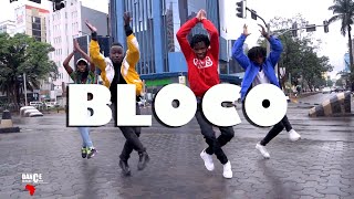 Johnny Bravo X Dj Aka M - BLOCO ( Official Dance Video) | Dance Republic Africa