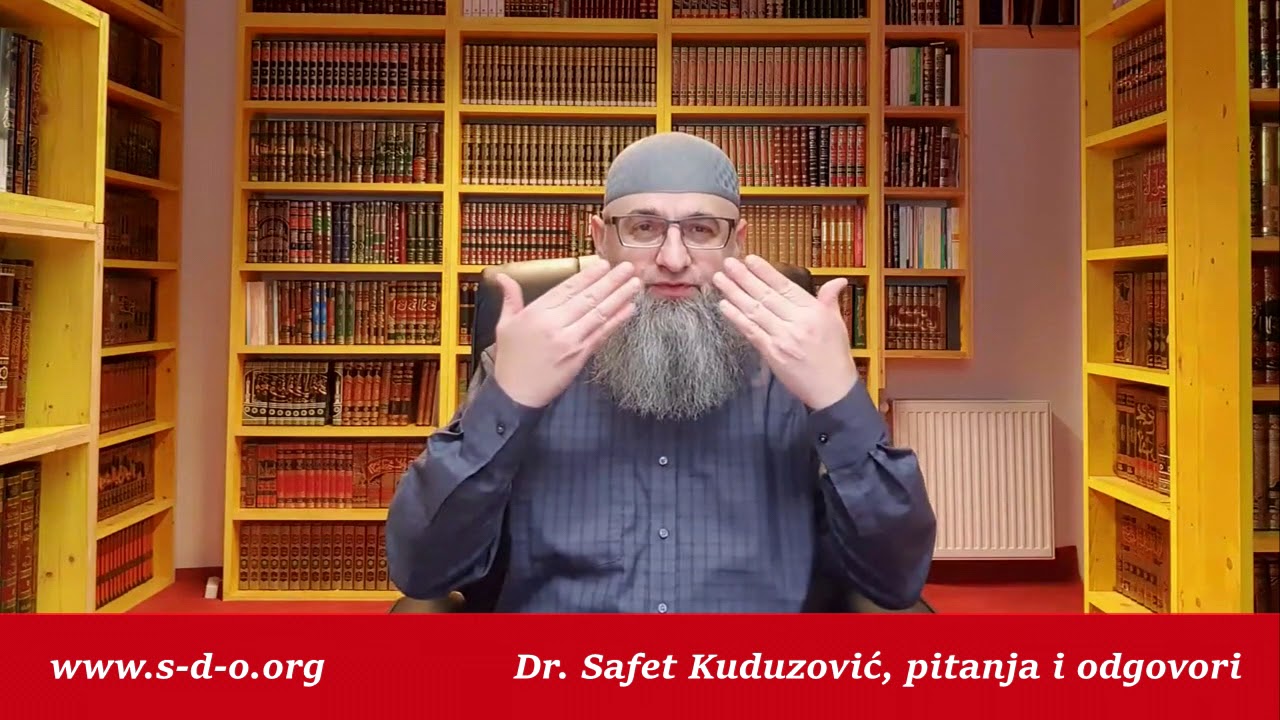 Dr Safet Kuduzović - Učenje Kur´ana bez abdesta