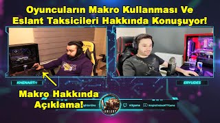 NttGame - Oyuncuların Makro Kullanması Ve Eslant Taksicileri Hakkında Konuşuyor! l Knight Online