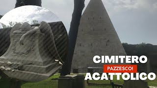 CIMITERO ACATTOLICO. PAAZZEESCO!!! 😲😲😲