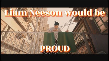 Sifu guy jumps a fence in 20 takes (replay editor)