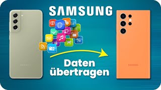 Daten von Samsung auf Samsung übertragen mit Kabel | Gerät einrichten