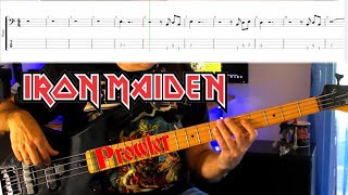 Iron Maiden - Prowler - Bass Cover-Lesson with Tab and Score