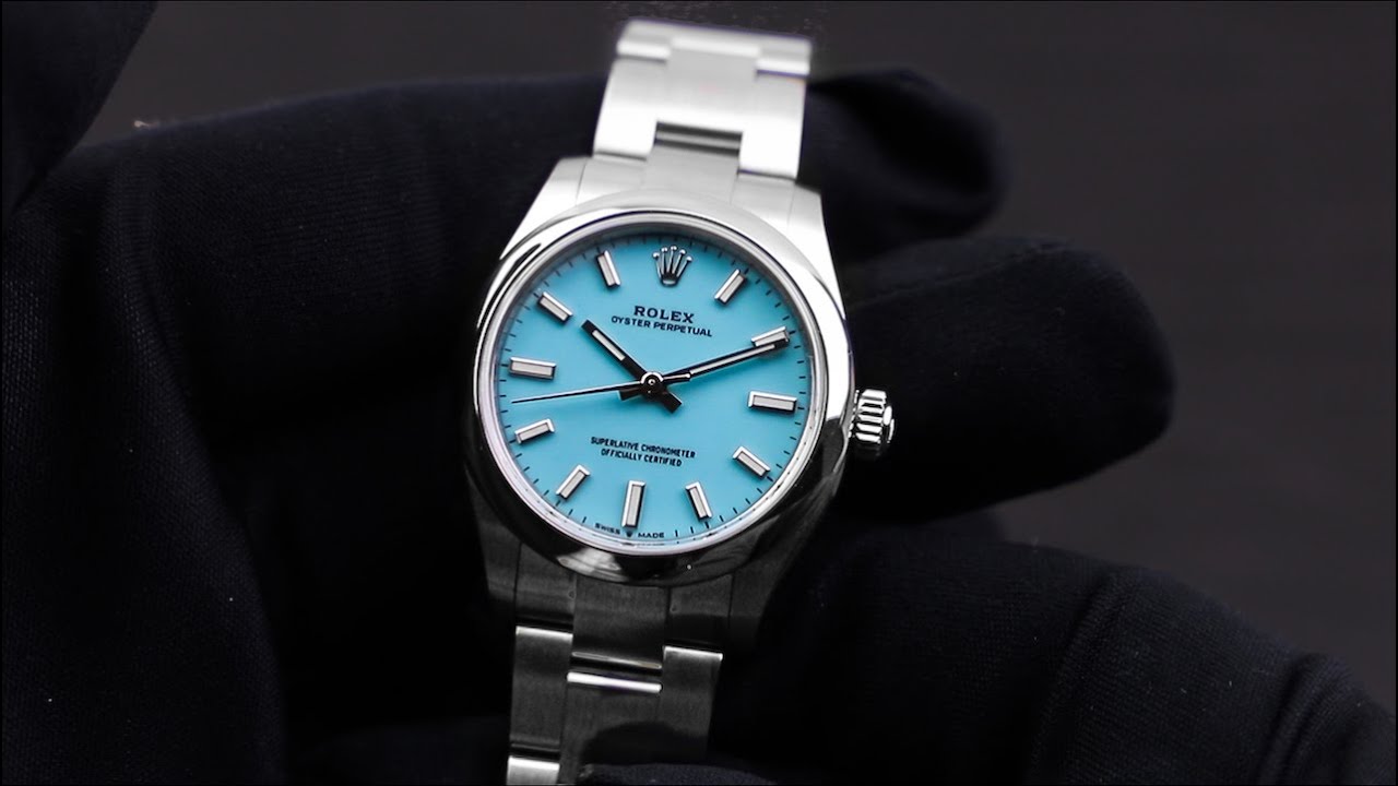 rolex oyster perpetual 31 blue