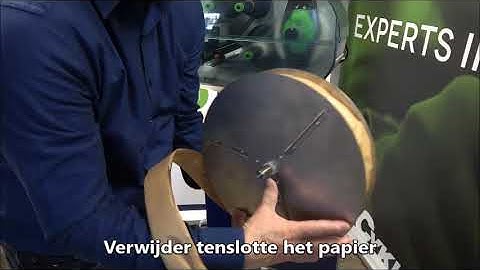 Elastobinder: Strepper® rol installeren