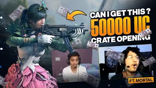 CAN I GET THIS DRESS IN 50,000 UC 😱| BIGGEST CRATE OPENING 🔥 FT @MortaLyt