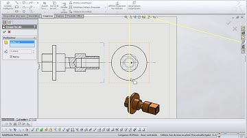 solidworks mise en plan forme de révolution