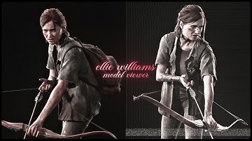 Ellie Williams - model viewer (The Last of Us Part II)