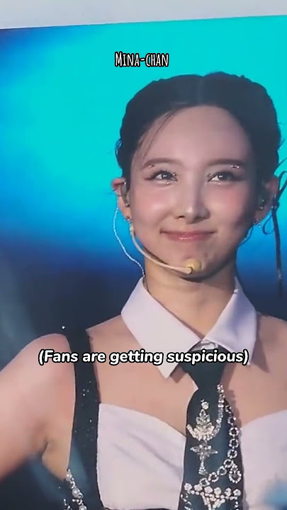 nayeon being *suspicious* when she said this...