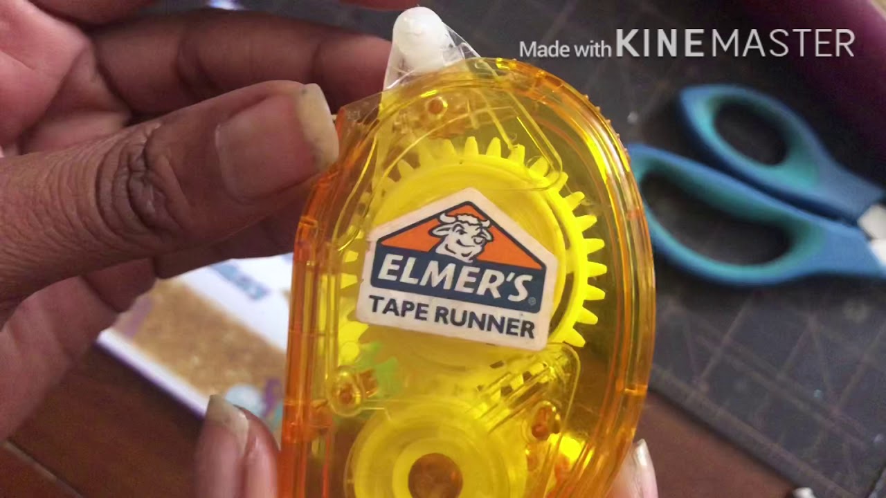 DIY wedding invitation lifesaver! Elmer's Craftbond Tape Runner