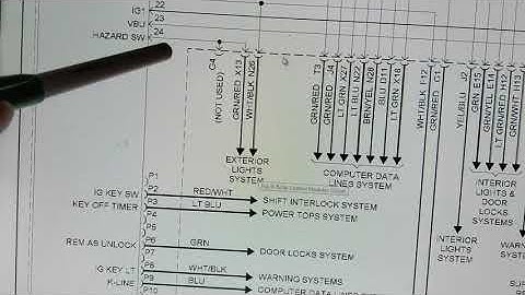 how a  COMPUTER BODY CONTROL MODULE WORKS from WIRING DIAGRAM