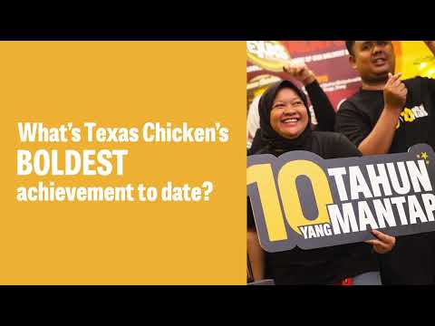 Texas Chicken 10 Year Anniversary