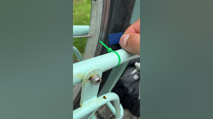 Every Cyclist Should Know This Zip Tie Life Hack