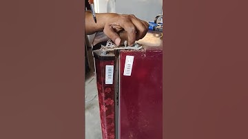fridge door repair #fridge #fridgerepair #dairymaintenance