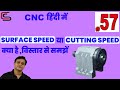 G96 Cutting speed surface speed cnc lathe machine