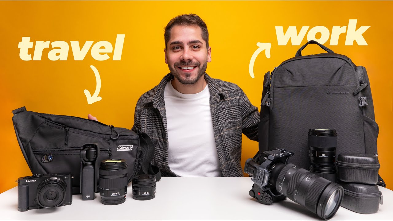 Travel Camera Bag VS Work Camera Bag (Gear Rundown) - YouTube
