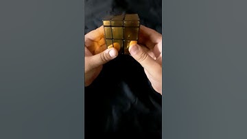 Insane Pattern On Mirror Cube! #shorts #rubikscube
