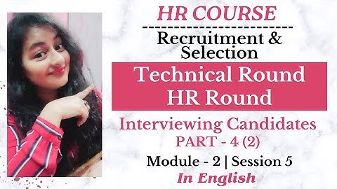 HR Interview | Technical Round | HR Round #recruitment #hrinterview #hrcourse #hr #readytogetupdate