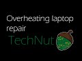 Overheating laptop repair