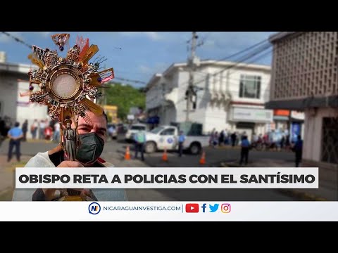 #LoÚltimo | 🔺⚠️ OBISPO RETA A POLICIAS CON EL SANTÍSIMO