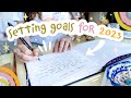 Planning my art business goals  3 tips for goal setting
