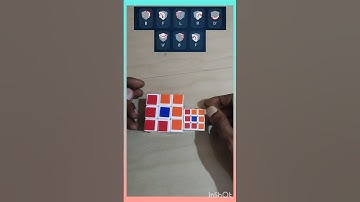 🔥 3*3 cube pattern. making 4 piece L in rubics cube. #shorts #youtubshorts #rubicscube