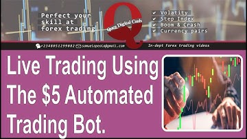 🔴 Live Trading Session Using The $5 Automated Trading Bot | Binary.com