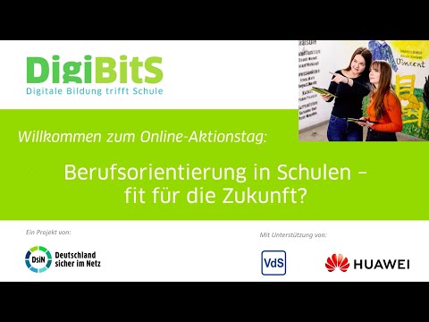 DigiBitS-Online-Aktionstag: Berufsorientierung in Schulen – fit für die Zukunft