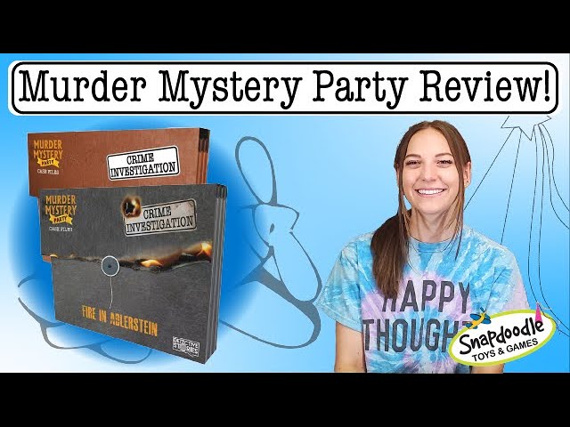 Date Night Subscription Boxes: Escape Room Boxes at home - Murder