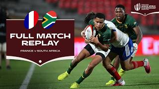 Baby Boks go BACK-TO-BACK 🏆 | France v South Africa | Junior World Championship | Full Match Replay