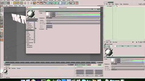 Cinema 4D - Chrome Text - APaperSpoon