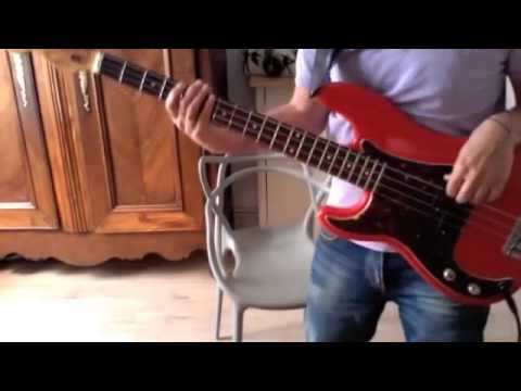 I want you Back Bass Cover   Fender Precision Pino Palladino Custom Shop