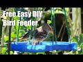 Easy DIY Bird Feeder using Recycled Plastic Container - How to Make for Garden Birds & Hummingbirds