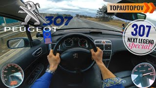 Peugeot 307 2.0i (100kW) |73| 4K TEST DRIVE - SOUND, ACCELERATION, ENGINE & ELASTICITY🔸TopAutoPOV