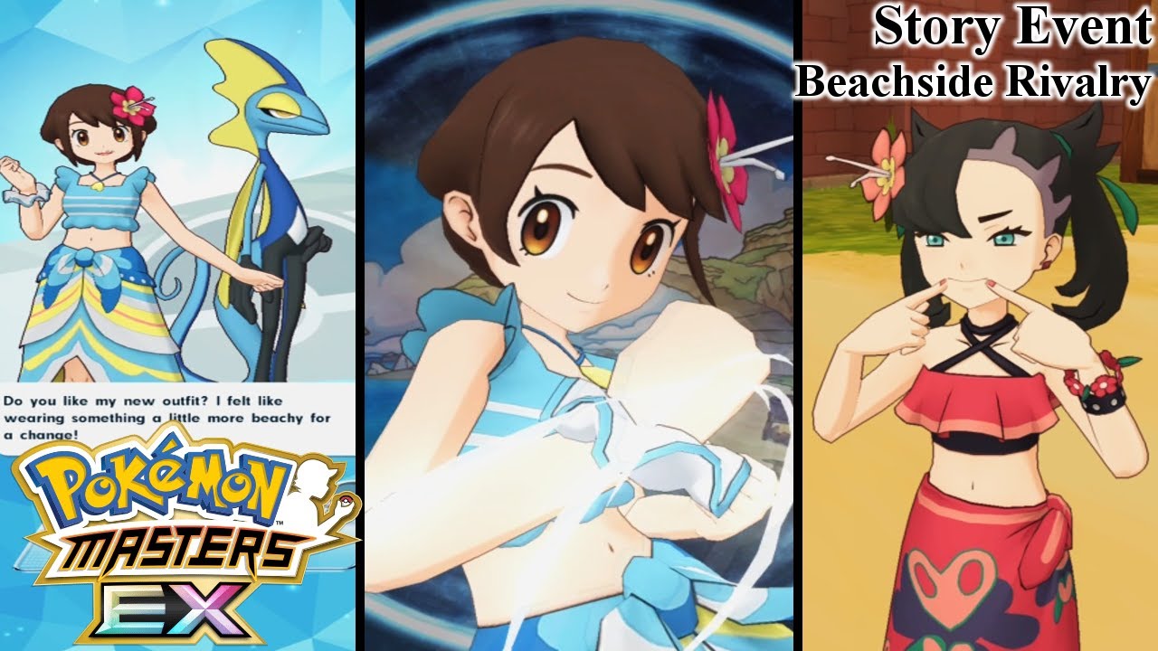 [Let's Play] Pokemon Masters EX: Story Event - Beachside Rivalry